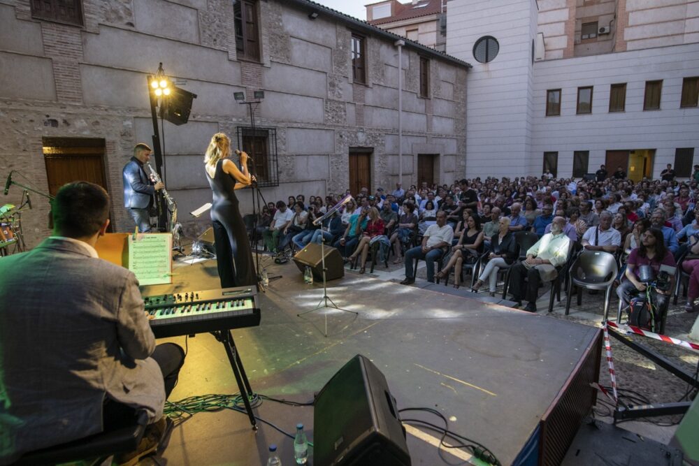 Evento con audiiovisuales festival de jazz en Ciudad Real